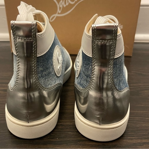Christian Louboutin ‘Louis Flat Patent/Jean/Specchio’ High Top - Picture 5 of 11